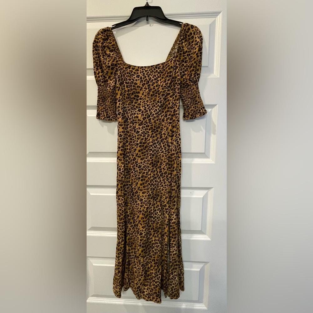 Leopard Print Women's Dress